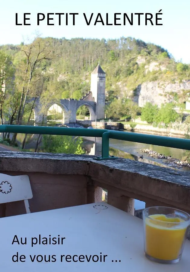 Centre Cahors - Vue Imprenable Sur Le Pont Valentre - Au Bord De La Riviere 아파트
